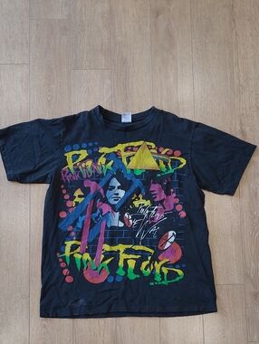 Vintage Alstyle Label PINK FLOYD "The Wall"  T-Shirt WATERS MASON WRIGHT